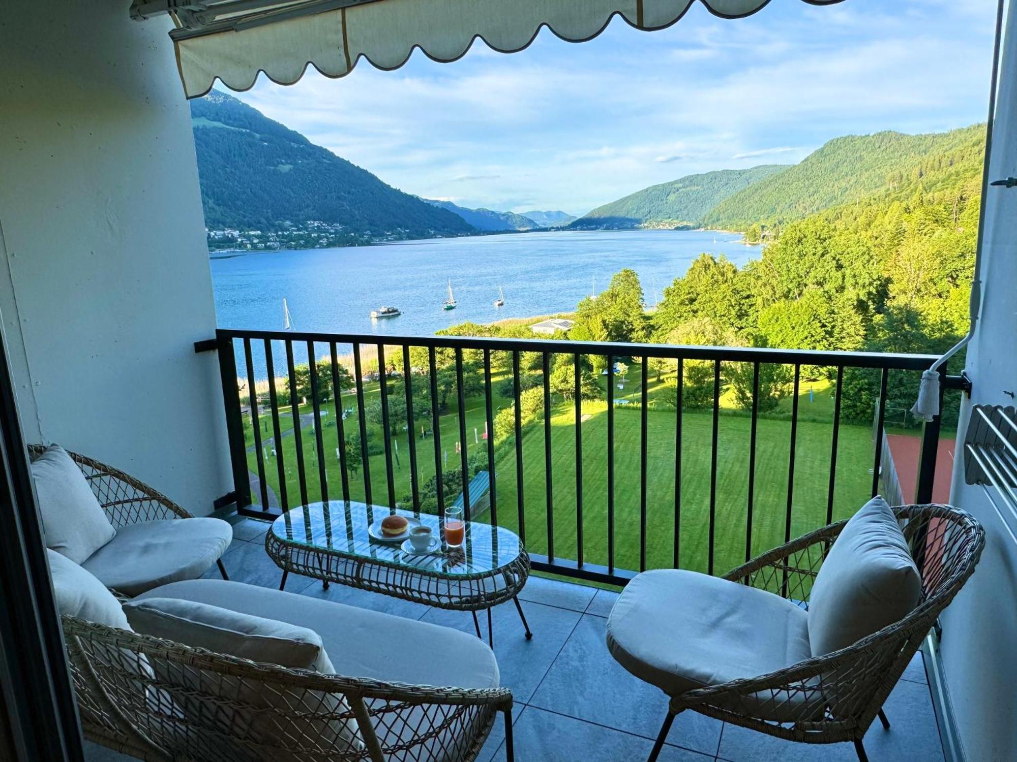 Apartment Am Ossiacher See Mit Seeblick Landskron Exterior foto
